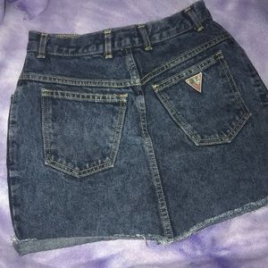 Guess Jean Skirt